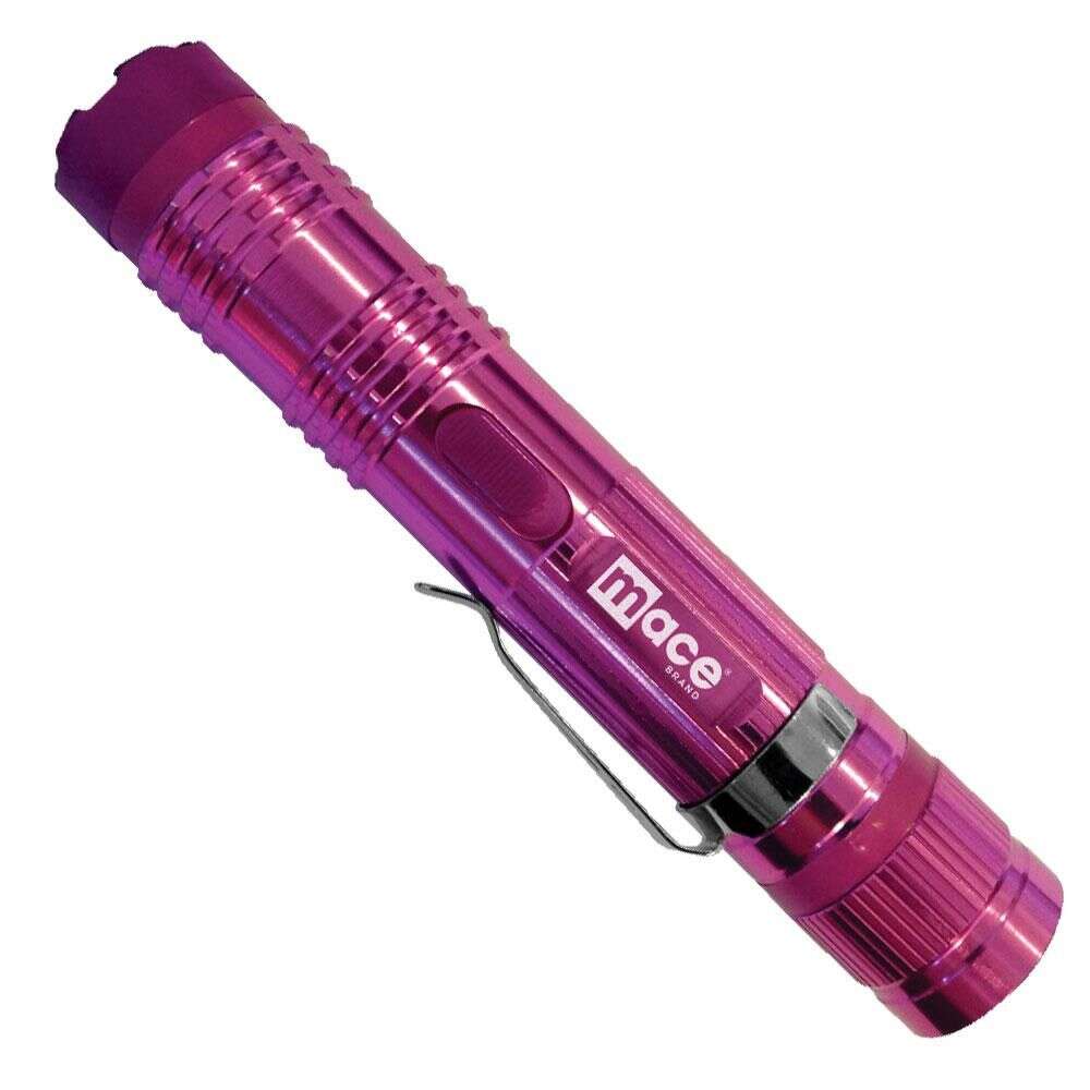 Non Lethal Defense Mace Security International 4.50" COMPACT FLASH STUN - PINK • Model: 4.50"